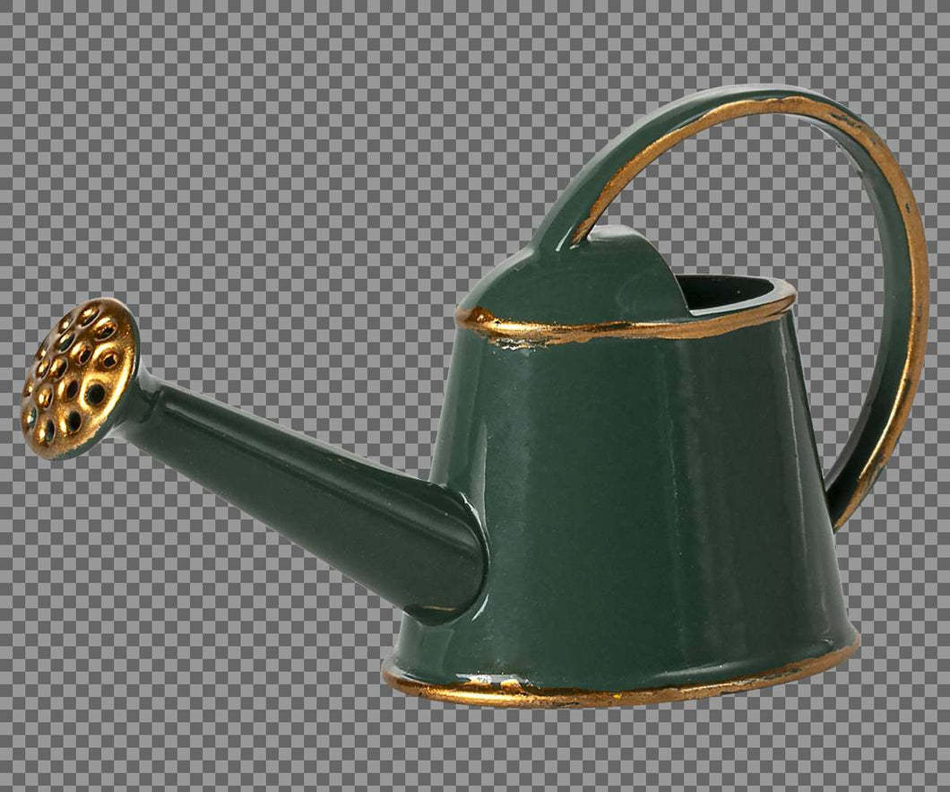 PREORDER -  MAILEG WATERING CAN, MOUSE || DARK GREEN