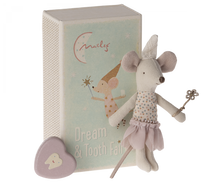 Load image into Gallery viewer, MAILEG TOOTH FAIRY MOUSE, LITTLE SISTER IN MATCHBOX
