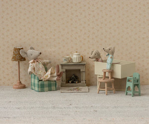 MAILEG TWINS BABY MICE in MATCHBOX