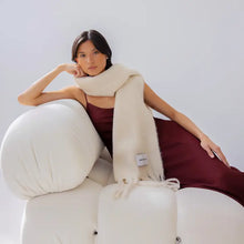 Load image into Gallery viewer, THE REYKJAVIK SCARF 100% RECYCLED || PEBBLE BEIGE
