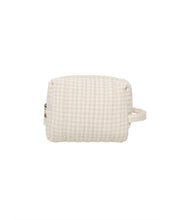 Load image into Gallery viewer, QUINCY MAE TOILETRY BAG || OAT CHECK
