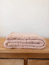 Load image into Gallery viewer, NEW GRAIN QUILTED BABY BLANKET || PETAL
