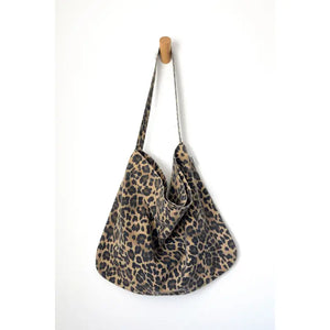 LE BON SHOPPE HAPPY CARRY BAG || LEOPARD