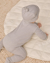 Load image into Gallery viewer, QUINCY MAE WAFFLE SLEEP SET MIDNIGHT MICRO STRIPE
