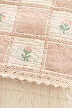 Load image into Gallery viewer, NEW GRAIN TEDDY PATCHWORK BLANKET || FLEUR
