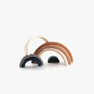 SABO CONCEPT WOODEN RAINBOW STACKING TOY