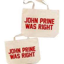 Load image into Gallery viewer, OXFORD PENNANT TOTE BAG || JOHN PRINE WAS RIGHT
