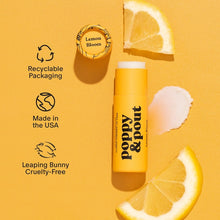 Load image into Gallery viewer, POPPY &amp; POUT LIP BALM|| LEMON BLOOM
