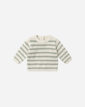 Load image into Gallery viewer, QUINCY MAE REX SWEATER || FERN STRIPE
