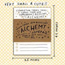 Load image into Gallery viewer, ALCHEMY NOTEPAD
