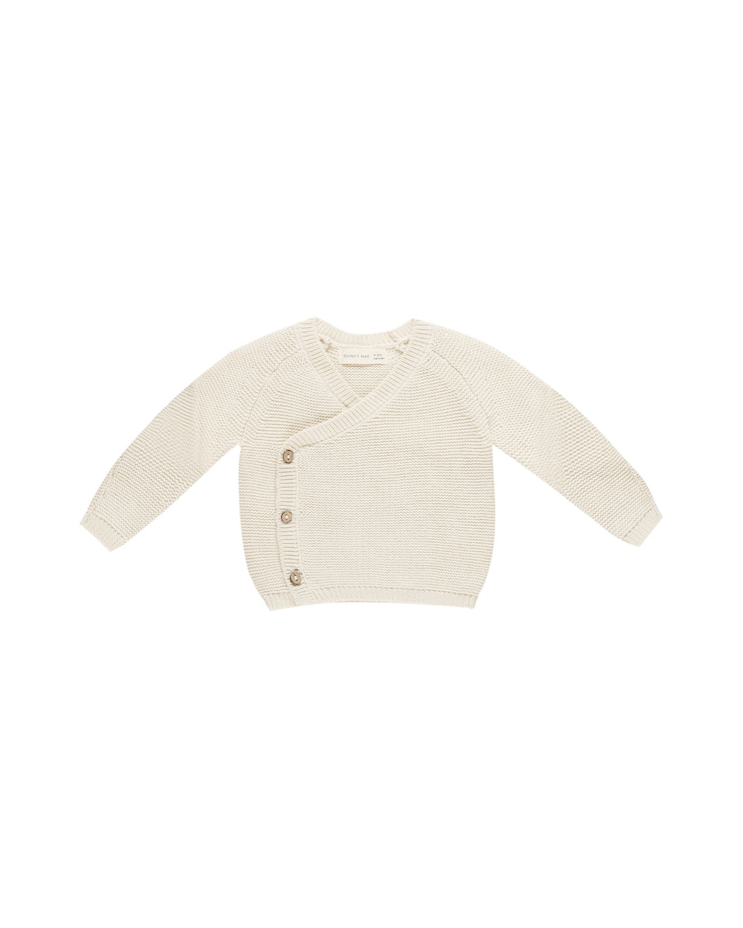 QUINCY MAE KNIT TOP || NATURAL