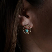 Load image into Gallery viewer, Bristol Studs // Turquoise
