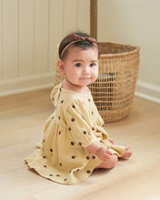 Load image into Gallery viewer, SALE - QUINCY MAE WAFFLE BABYDOLL DRESS || APPLES
