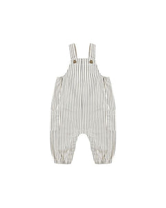 RYLEE + CRU CARGO BABY OVERALL || NAVY PINSTRIPE