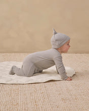 Load image into Gallery viewer, QUINCY MAE WAFFLE SLEEP SET MIDNIGHT MICRO STRIPE
