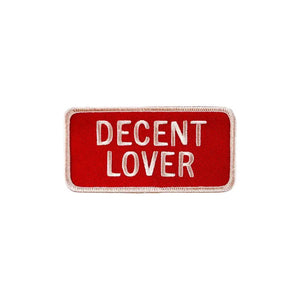 OXFORD PENNANT DECENT LOVER EMBROIDERED PATCH