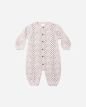 Load image into Gallery viewer, QUINCY MAE LONG SLEEVE BUBBLE ROMPER LILAC MIST
