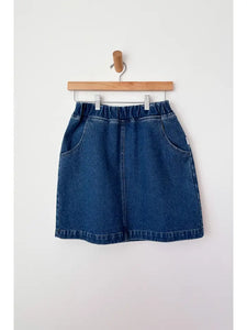 LE BON SHOPPE CITY SKIRT || DENIM