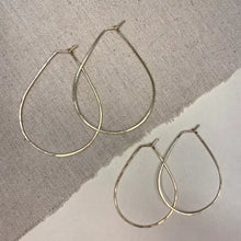 Load image into Gallery viewer, Teardrop Hoops - Large
