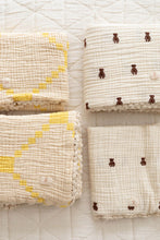 Load image into Gallery viewer, NEW GRAIN LAYERED GAUZE BLANKET || TEDDY
