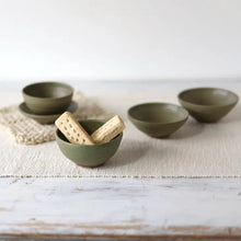 Load image into Gallery viewer, ARTIST CHOICE LITTLE BOWLS || MOSS GREEN
