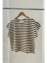 Load image into Gallery viewer, LE BON SHOPPE MANON TEE || NAVY STRIPE
