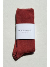 Load image into Gallery viewer, LE BON SHOPPE TROUSER SOCKS || WHISKEY
