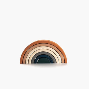 SABO CONCEPT WOODEN RAINBOW STACKING TOY