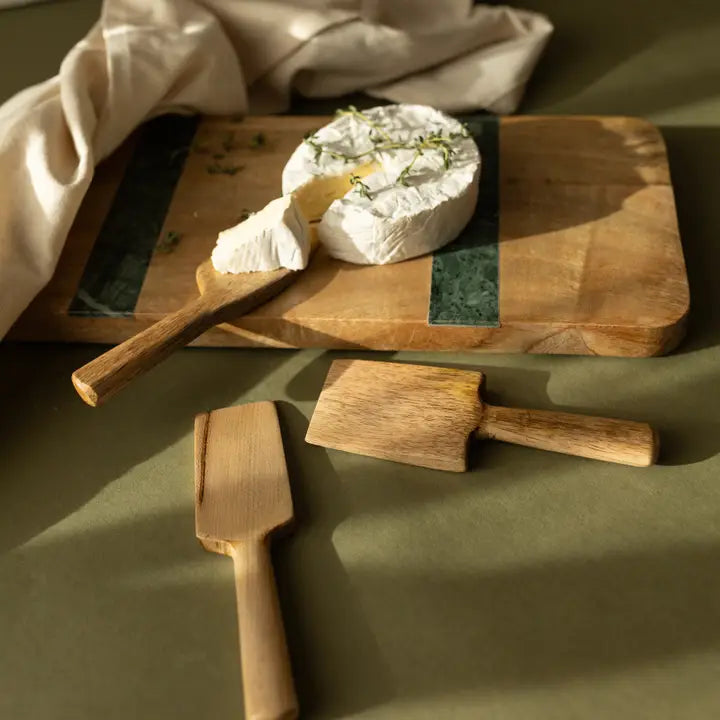 ASHTON WOOD CHARCUTERIE UTENSILS || SET OF 3
