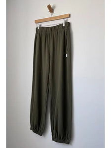 LE BON SHOPPE BALLOON PANTS || OLIVE