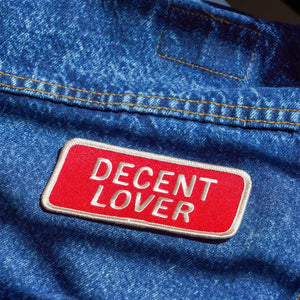 OXFORD PENNANT DECENT LOVER EMBROIDERED PATCH