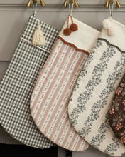 Load image into Gallery viewer, RYLEE + CRU CHRISTMAS STOCKING || CANDY CANE STRIPE
