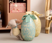 Load image into Gallery viewer, MAILEG EASTER EGG W/ MICRO LAMB, SMALL || DUSTY MINT
