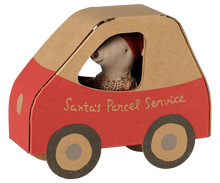 Load image into Gallery viewer, MAILEG Christmas mouse, Little sister in car box
