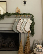 Load image into Gallery viewer, RYLEE + CRU NOEL STOCKING CANDY CANE LANE
