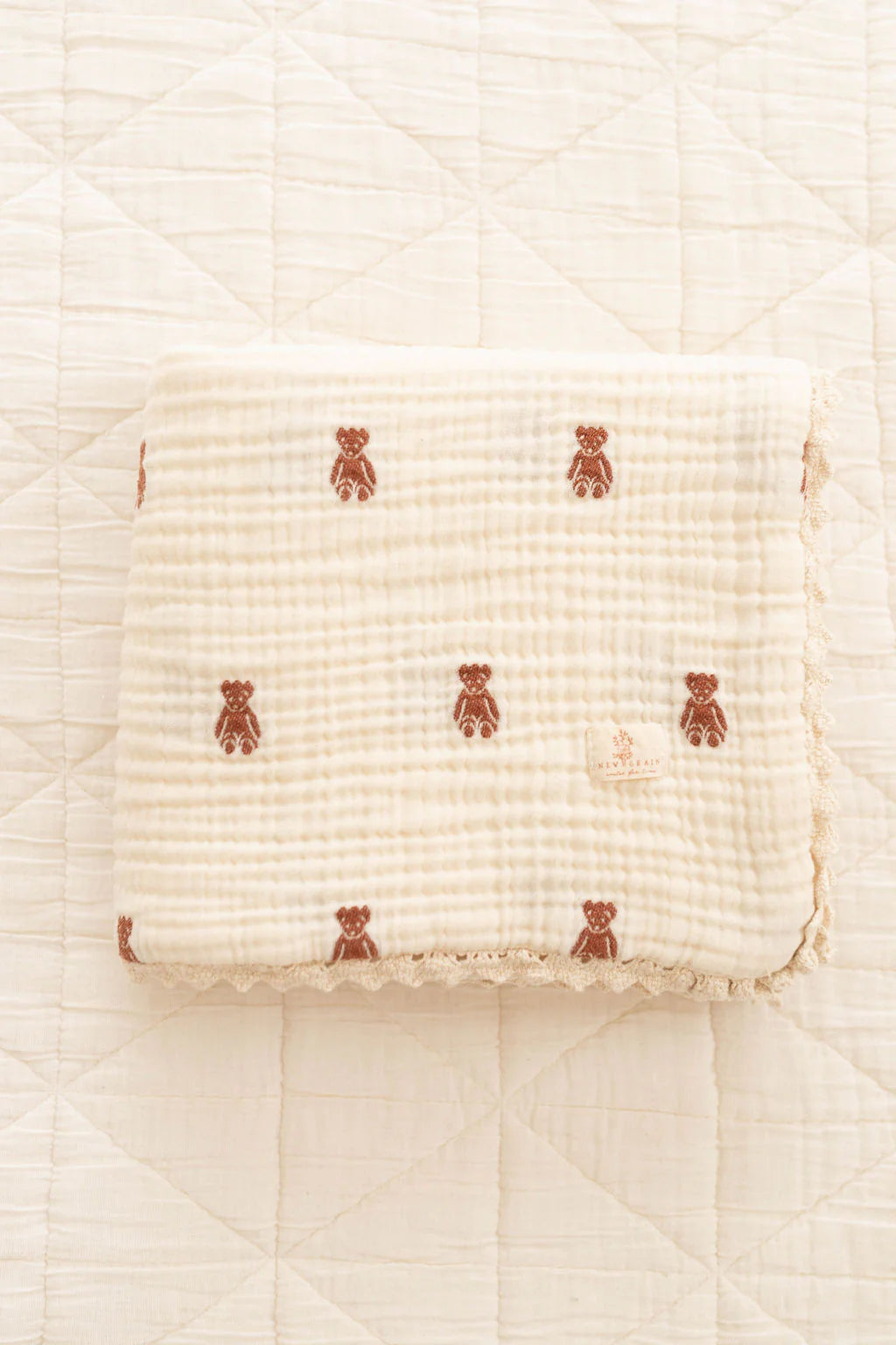 NEW GRAIN LAYERED GAUZE BLANKET || TEDDY
