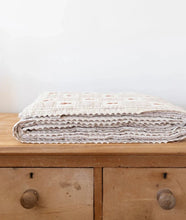 Load image into Gallery viewer, NEW GRAIN PATCHWORK TWIN BLANKET || TEDDY
