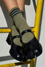 Load image into Gallery viewer, LE BON SHOPPE GIRLFRIEND SOCKS || SAGE
