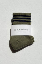 Load image into Gallery viewer, LE BON SHOPPE GIRLFRIEND SOCKS || SAGE
