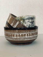 Load image into Gallery viewer, STONEWARE TALL SERVING BOWL
