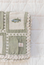 Load image into Gallery viewer, NEW GRAIN PATCHWORK BLANKET || FISH
