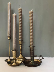 UNSENTED TAPER CANDLES || OLIVE