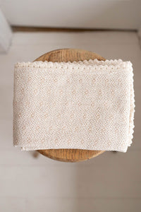 NEW GRAIN CROCHET BLANKET || SAND