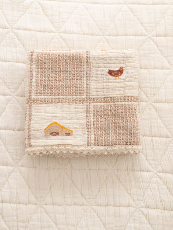 NEW GRAIN PATCHWORK BLANKET || FARM