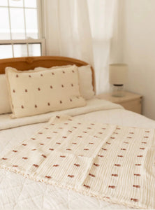 NEW GRAIN LAYERED GAUZE PILLOWCASE || TEDDY