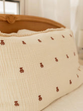 Load image into Gallery viewer, NEW GRAIN LAYERED GAUZE PILLOWCASE || TEDDY
