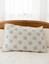 Load image into Gallery viewer, NEW GRAIN STAR QUILT PILLOWCASE || SKY
