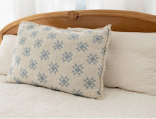 Load image into Gallery viewer, NEW GRAIN STAR QUILT PILLOWCASE || SKY
