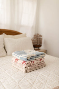 NEW GRAIN PATCHWORK BLANKET || FLEUR
