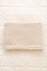 NEW GRAIN CROCHET BLANKET || SAND